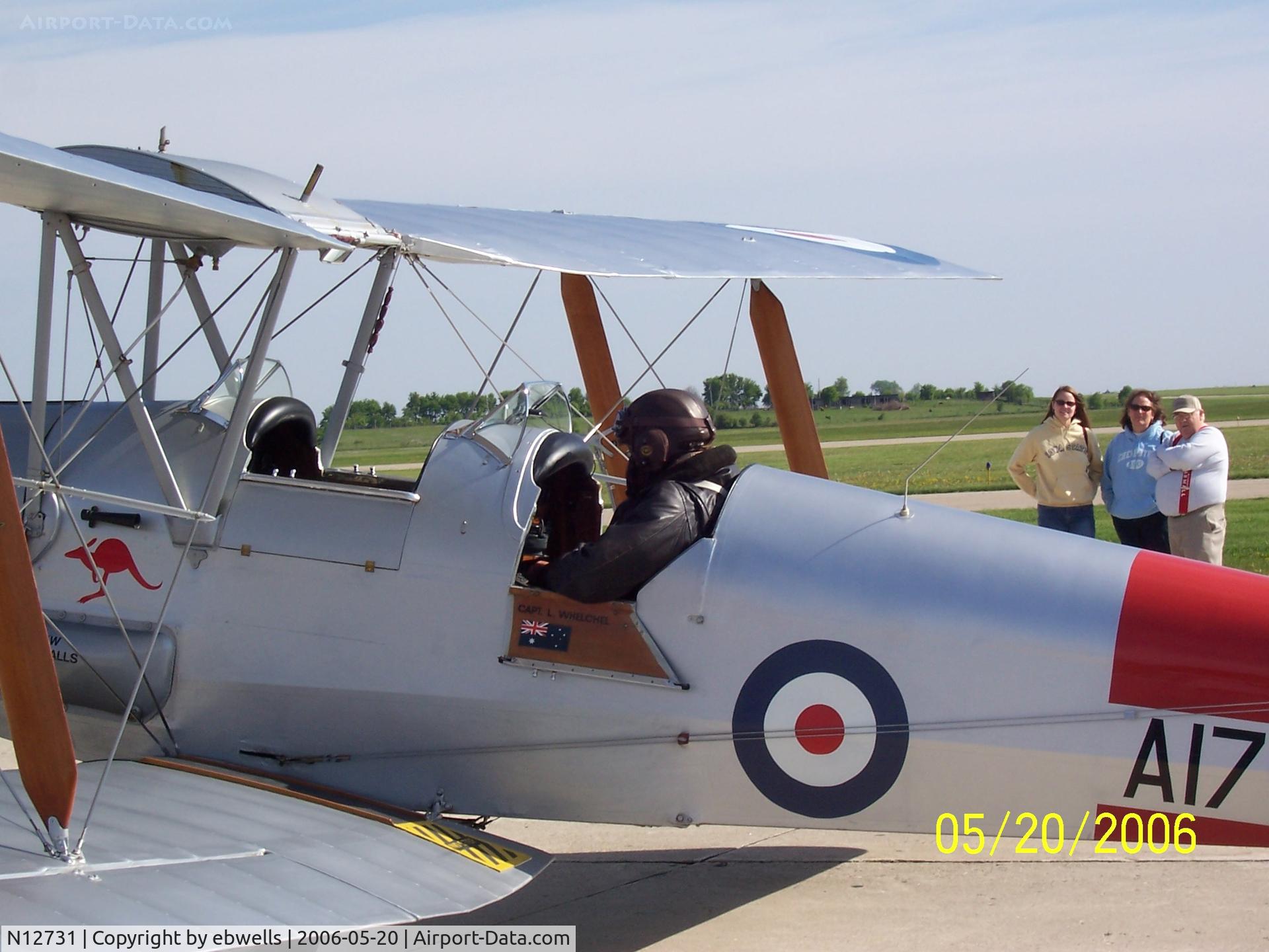 N12731, 1942 De Havilland Australia DH-82A Tiger Moth C/N DHA914, At MCW Fly In Breakfast