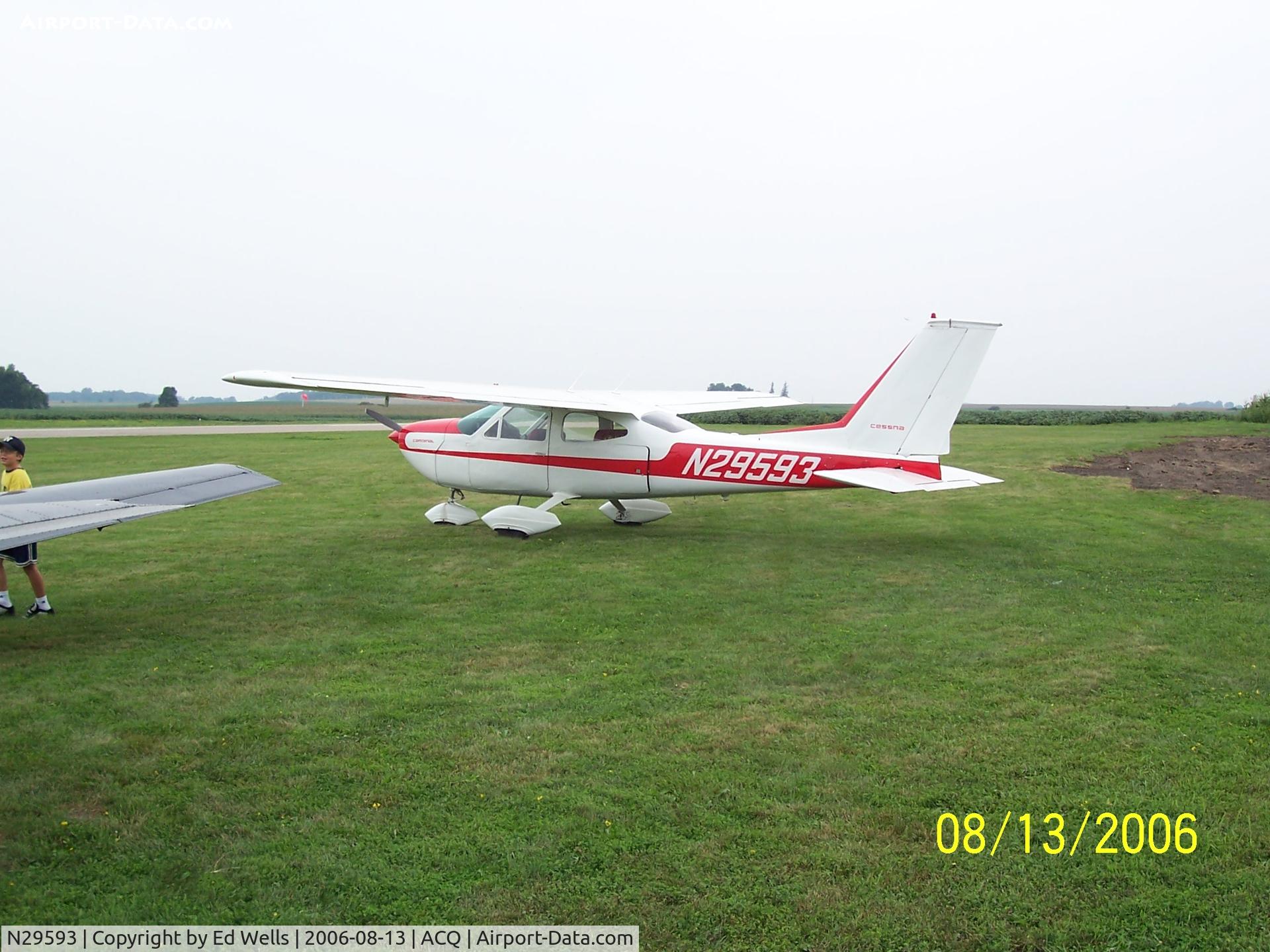 N29593, 1968 Cessna 177 Cardinal C/N 17700979, N29593 at ACQ Breakfast