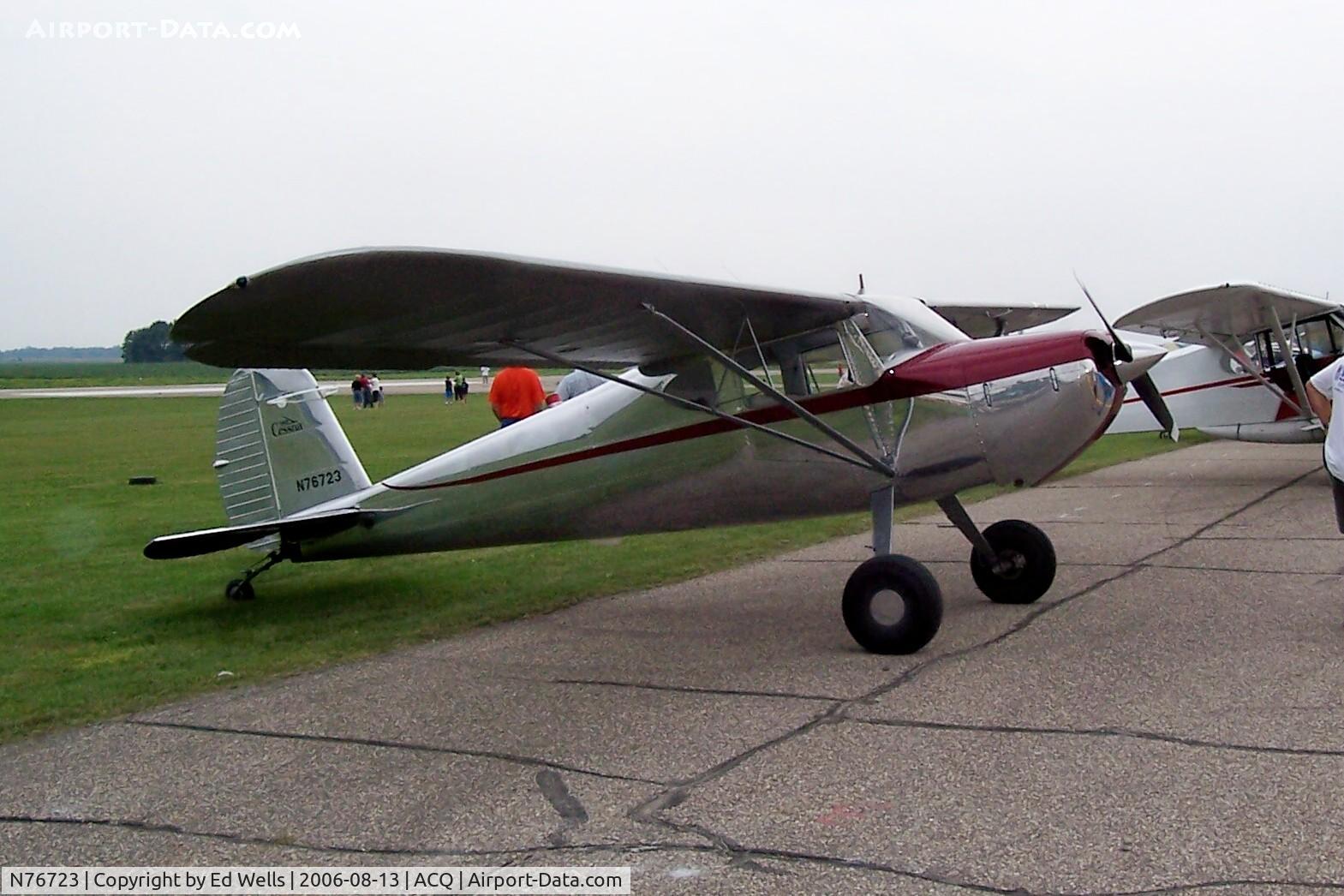 N76723, 1946 Cessna 140 C/N 11155, Fly in Breakfast WASECA