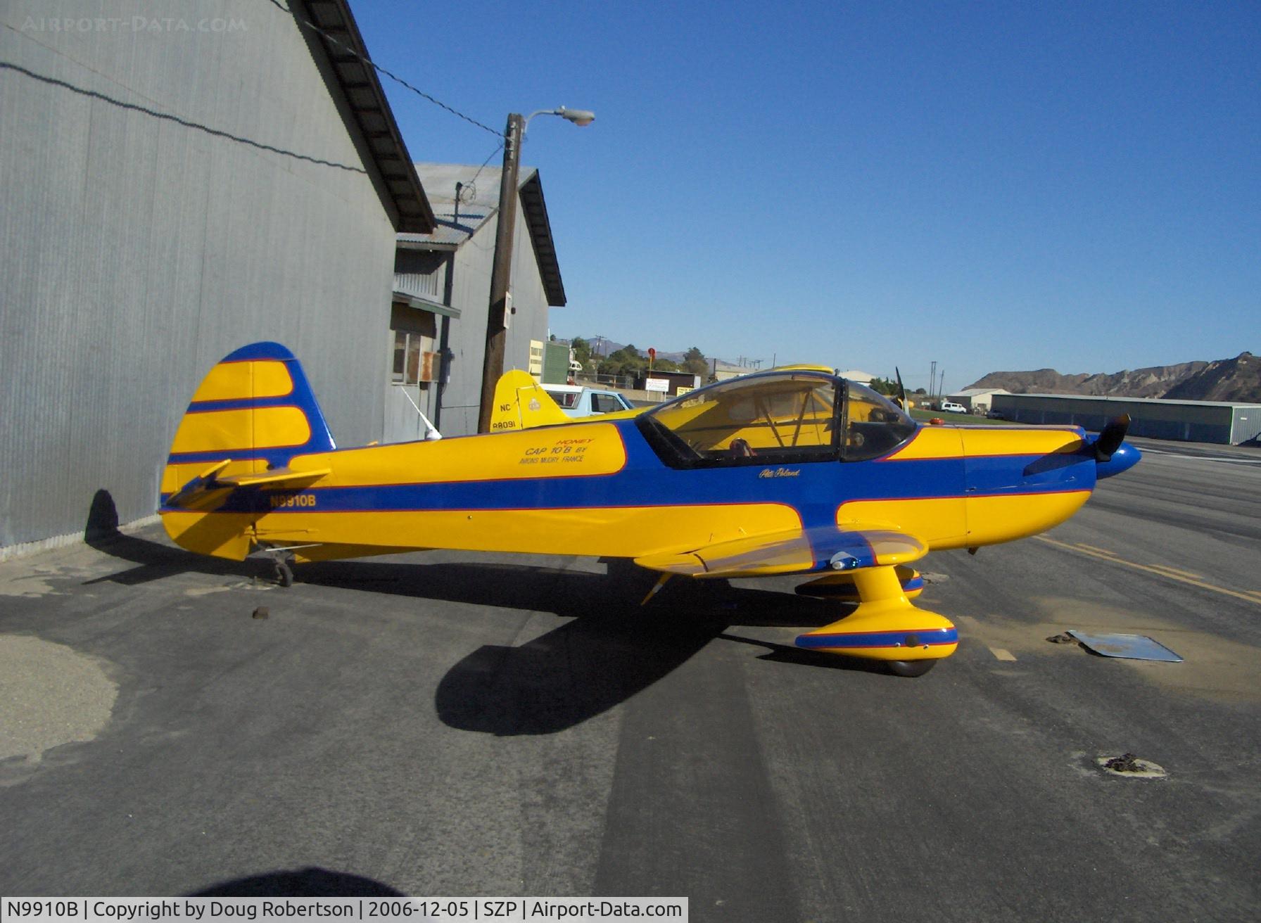 N9910B, Mudry CAP-10B C/N 267, 1993 Avions Mudry Et Cie CAP 10B Acrobatic, Lycoming AEIO-360-B 180 Hp