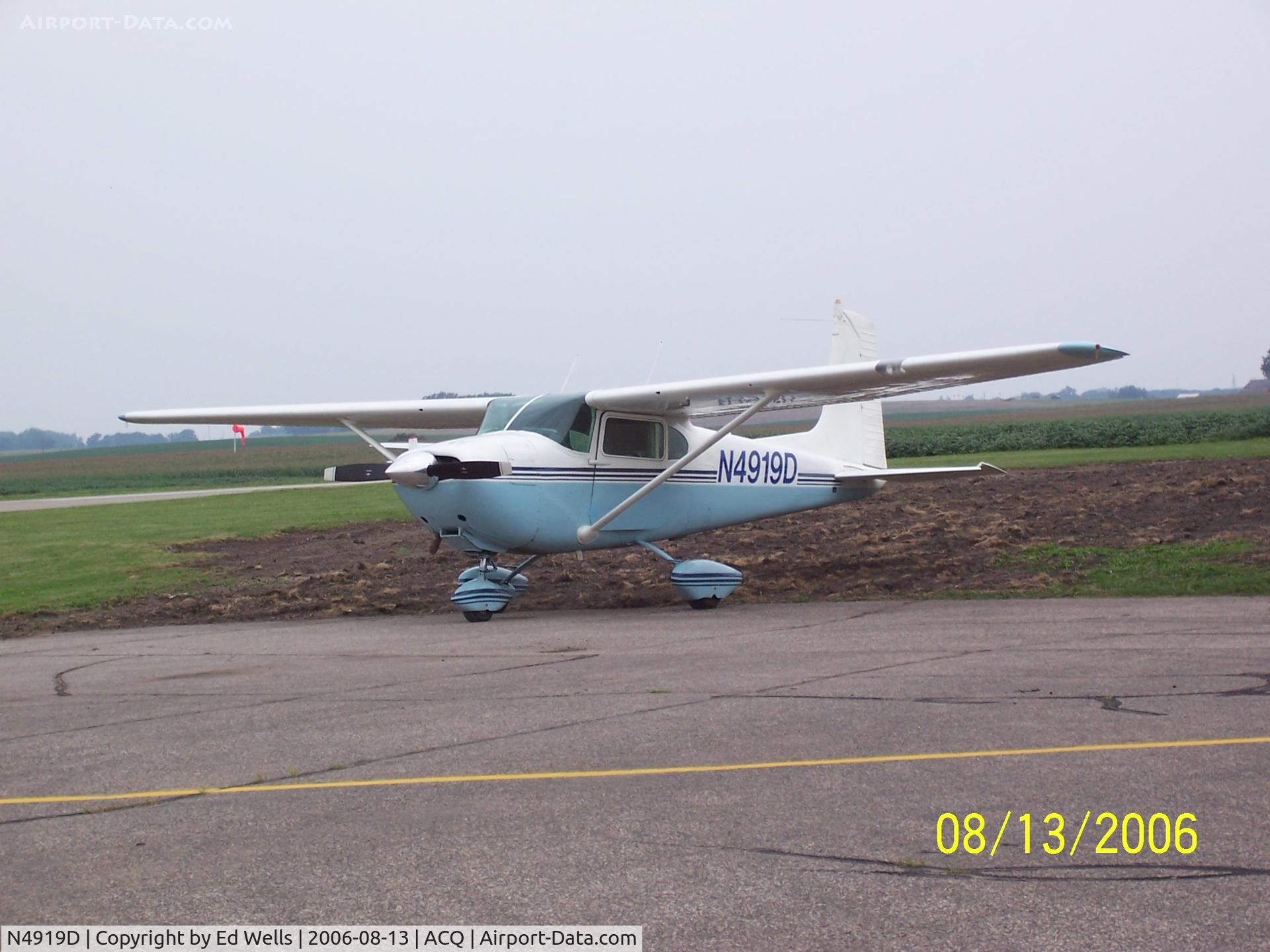 N4919D, 1958 Cessna 182A Skylane C/N 51019, Breakfast at Waseca