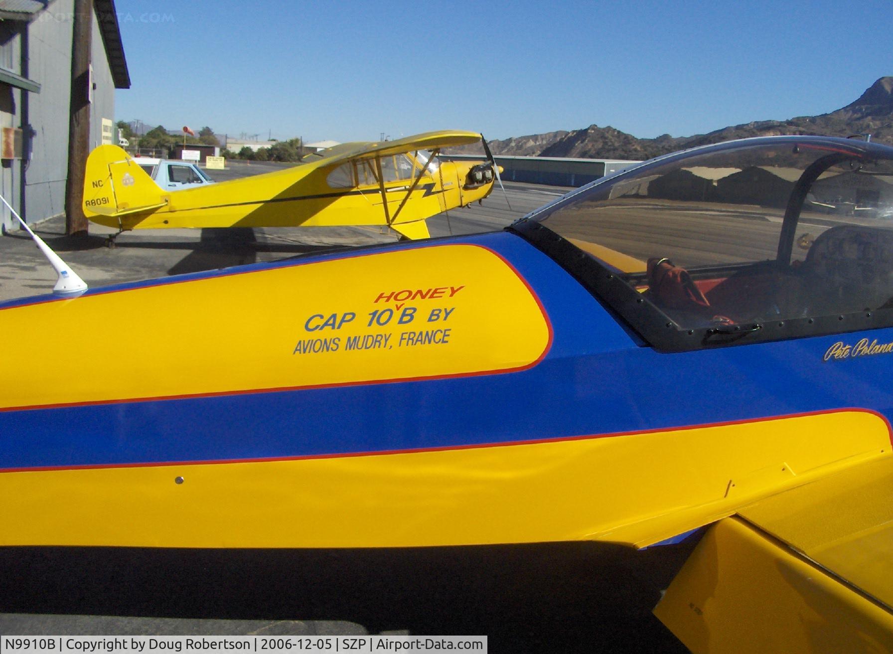 N9910B, Mudry CAP-10B C/N 267, 1993 Avions Mudry Et Cie CAP 10B Acrobatic, Lycoming AEIO-360-B 180 Hp, 'Honey B'