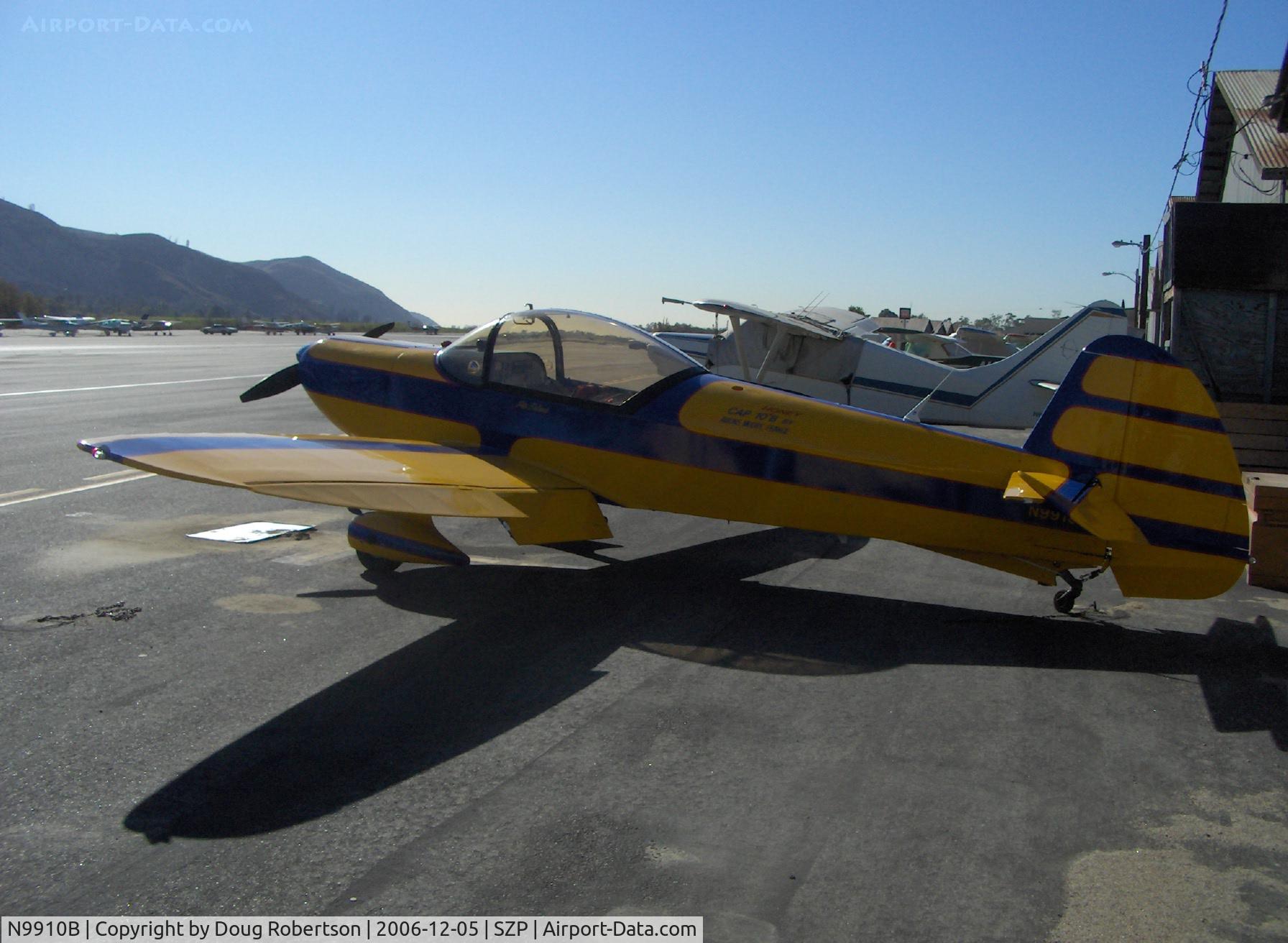 N9910B, Mudry CAP-10B C/N 267, 1993 Avions Mudry Et Cie CAP 10B Acrobatic, Lycoming AEIO-360-B 180 Hp