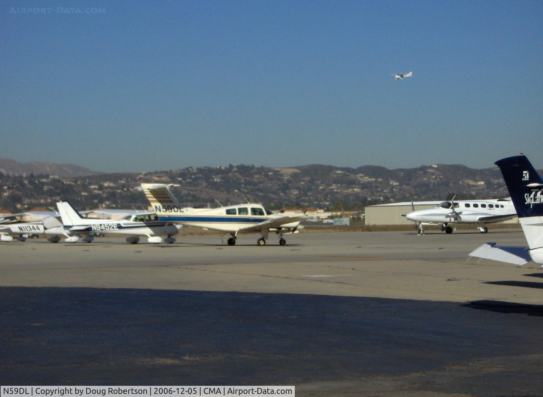 N59DL, 1979 Beech 76 Duchess C/N ME-143, 1979 Beech 76 Duchess, two Lycoming O&VO-360 180 Hp each, counter-rotating props, T tail twin, retractible gear, usable fuel 100 gallons