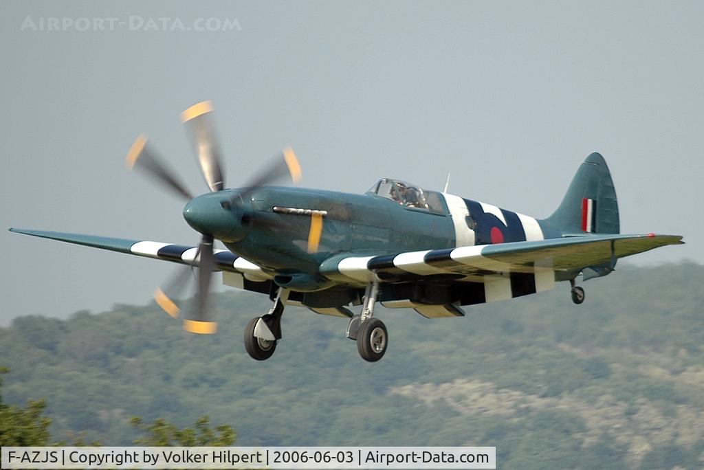 F-AZJS, 1944 Supermarine 389 Spitfire PR.XIX C/N 6S/585110, Supermarine Spitfire MK.XIX