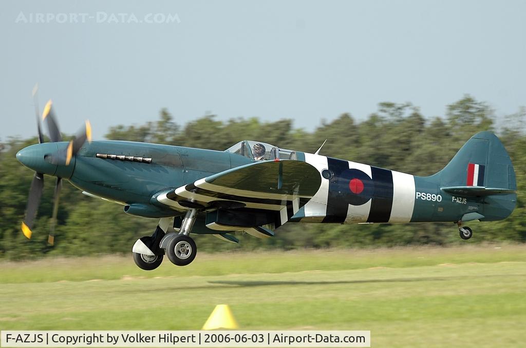 F-AZJS, 1944 Supermarine 389 Spitfire PR.XIX C/N 6S/585110, Supermarine Spitfire MK.XIX