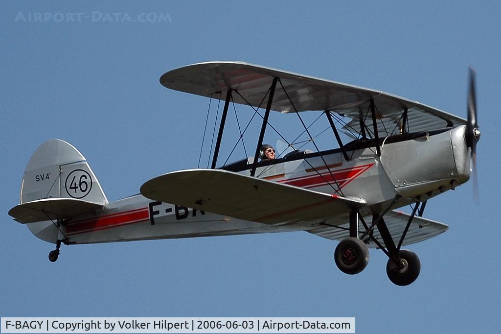 F-BAGY, Stampe-Vertongen SV-4A C/N 1116, Stampe SV.4