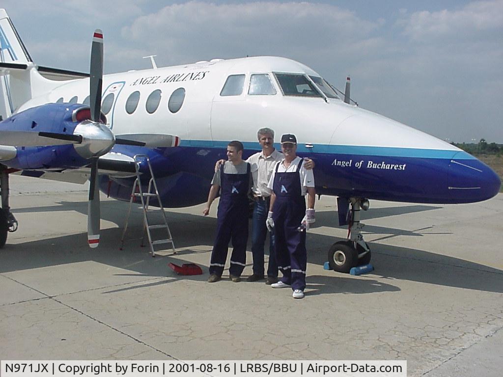 N971JX, British Aerospace BAe-3201 Jetstream C/N 971, YR-KAA, IN MAINTENANCE PROGARM AT BUCHAREST