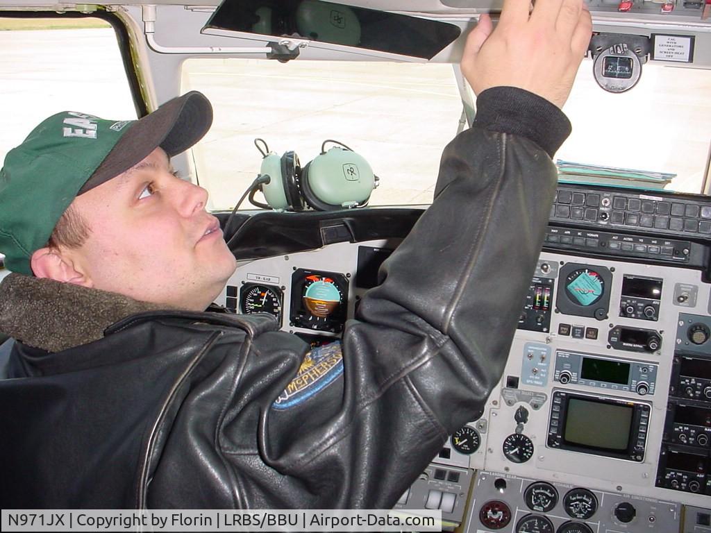 N971JX, British Aerospace BAe-3201 Jetstream C/N 971, ME IN COCKPIT