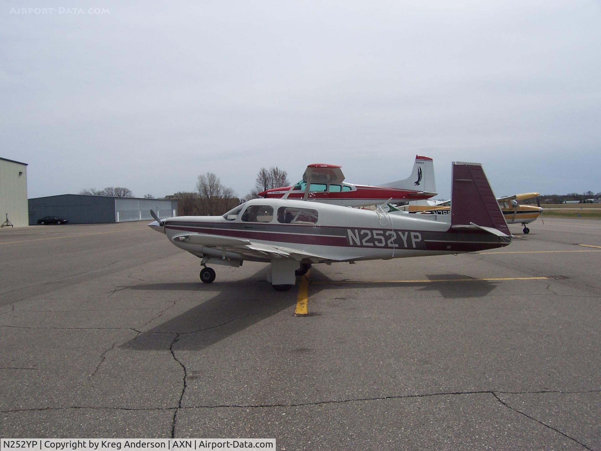 N252YP, 1986 Mooney M20K C/N 25-1076, Based in Alex