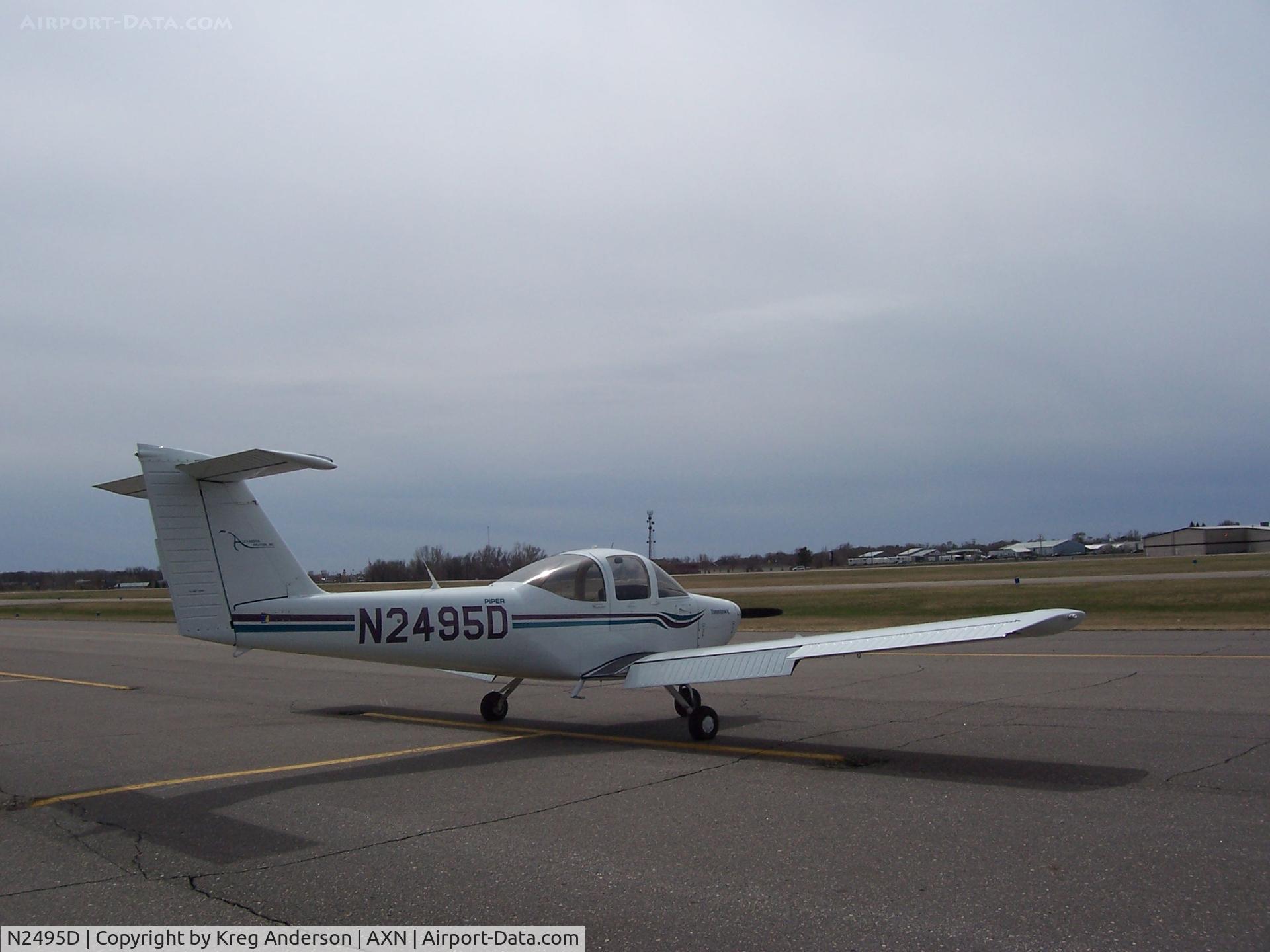 N2495D, 1978 Piper PA-38-112 Tomahawk Tomahawk C/N 38-79A0333, Owned by Alexandria Aviation