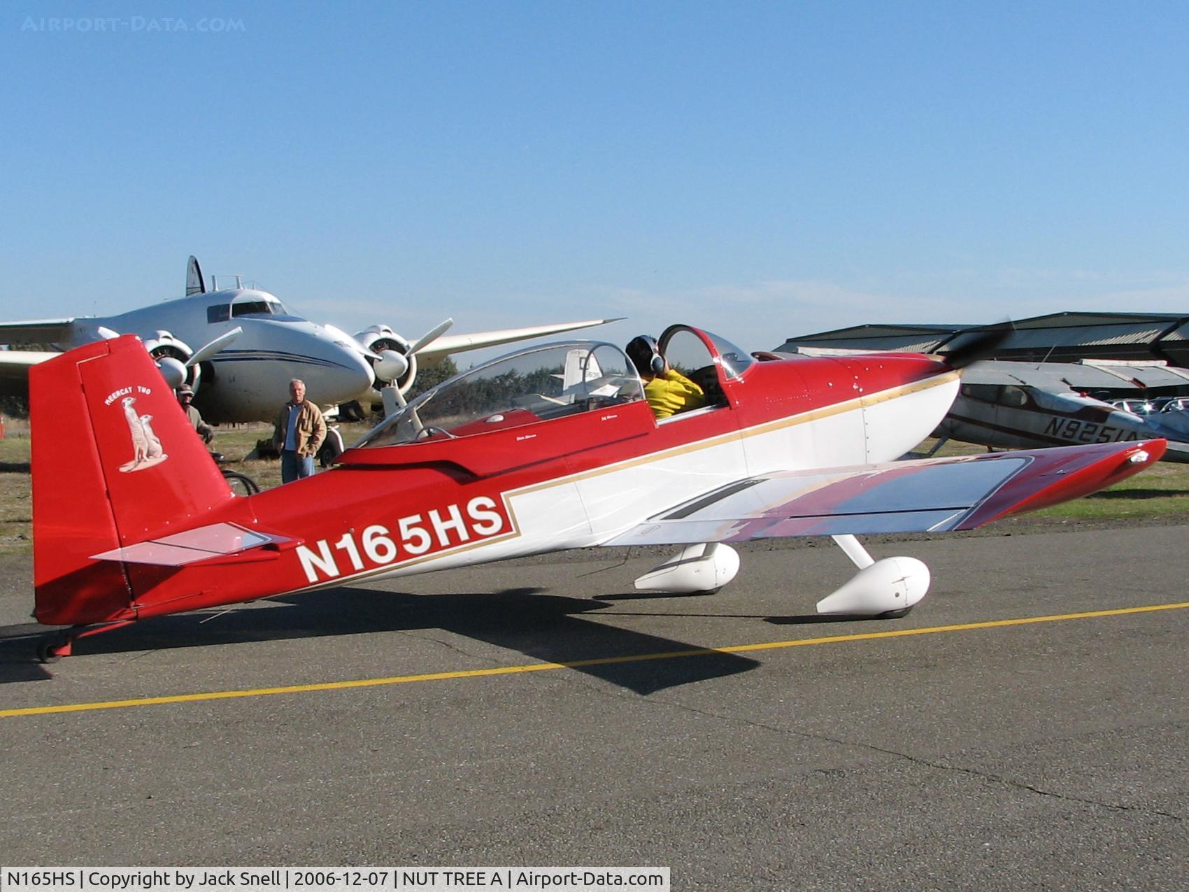 N165HS, 2003 Vans RV-8 C/N 80261, Taken at the Nut Tree Airport in Vacaville, Ca.
