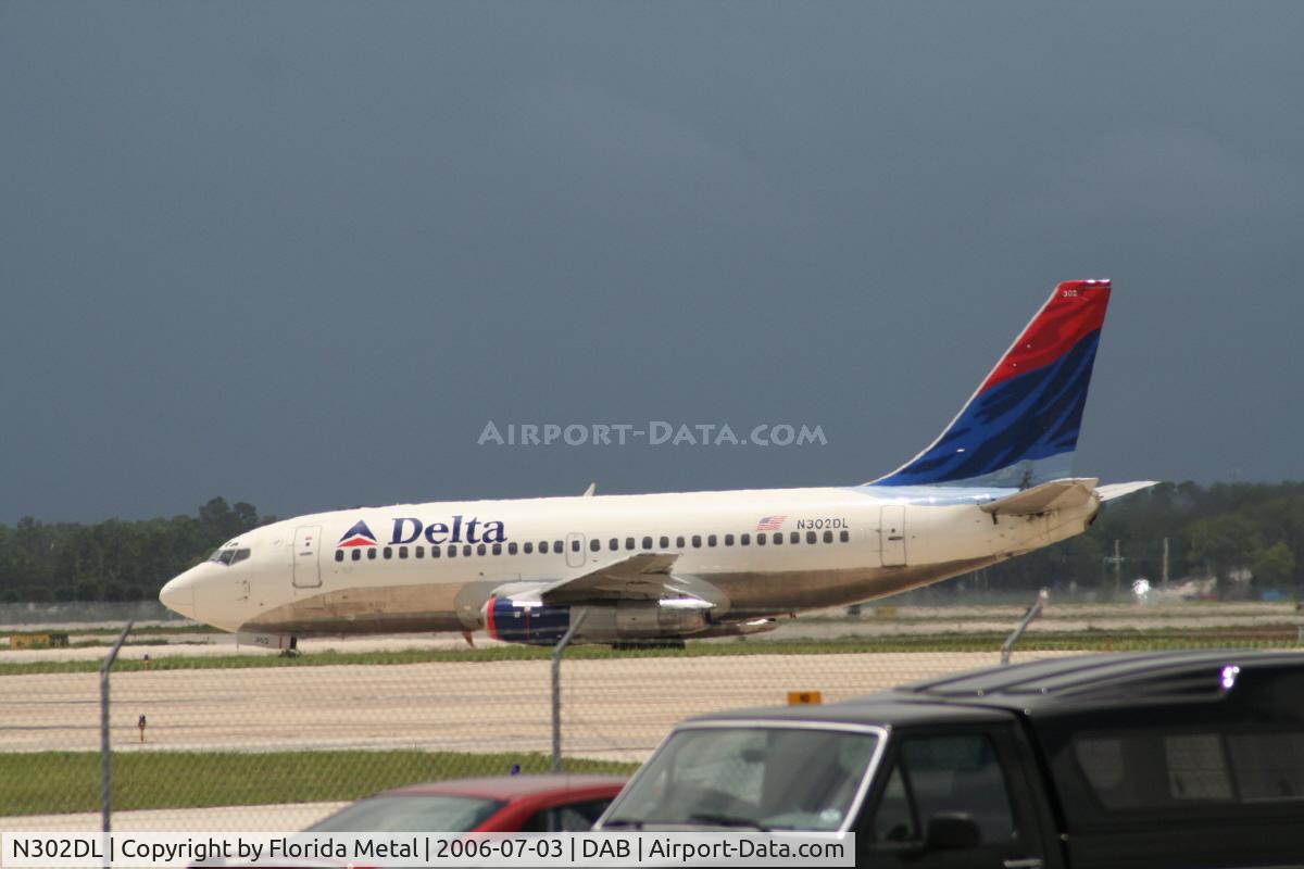 N302DL, 1983 Boeing 737-232 C/N 23074, Delta 737-200