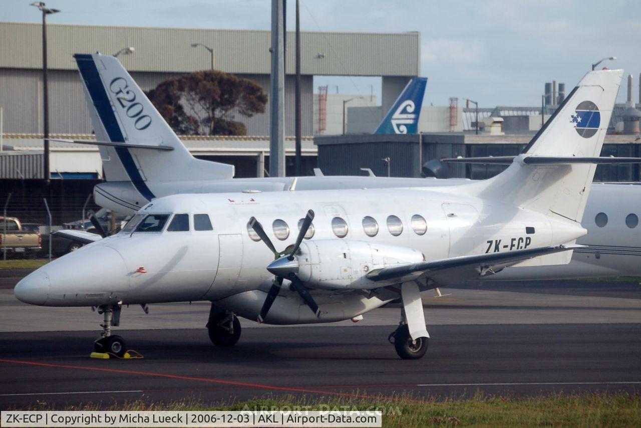 ZK-ECP, 1990 British Aerospace BAe-3212 Jetstream Super 31 C/N 878, parked at Auckland