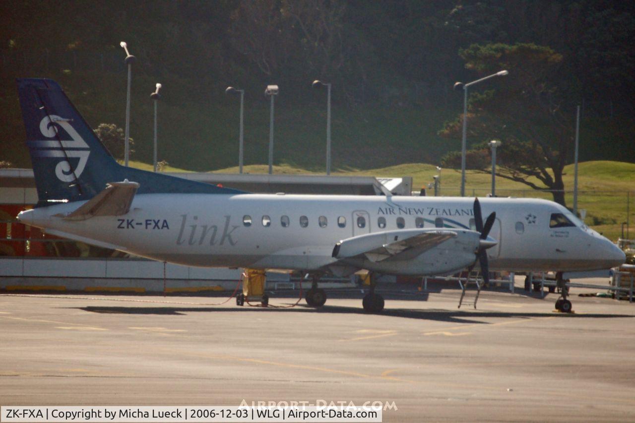 ZK-FXA, Saab SF340A C/N 340A-120, In Wellington