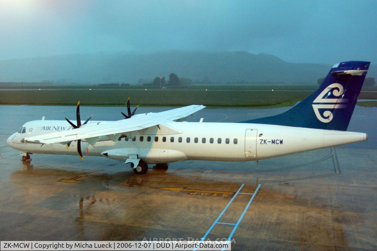 ZK-MCW, 2000 ATR 72-212A C/N 646, Nasty weather in Dunedin