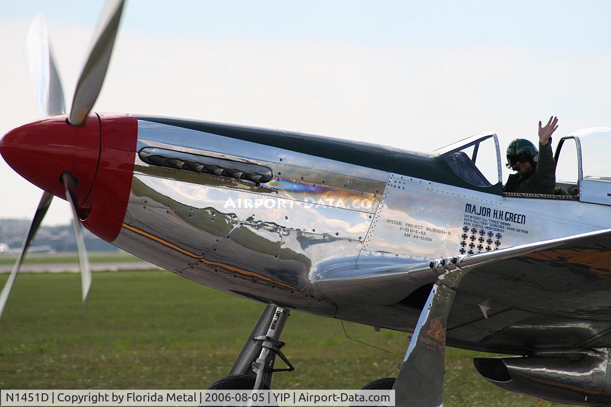 N1451D, 1944 North American P-51D Mustang C/N 44-74446A, P-51