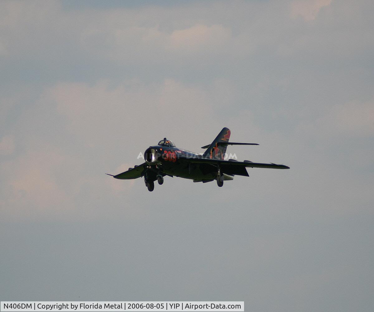 N406DM, 1957 Mikoyan-Gurevich MiG-17T C/N 0613, Mig-17