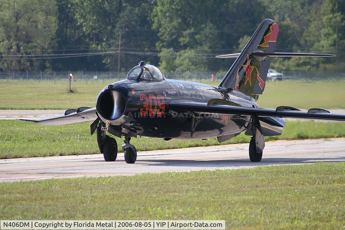 N406DM, 1957 Mikoyan-Gurevich MiG-17T C/N 0613, Mig-17