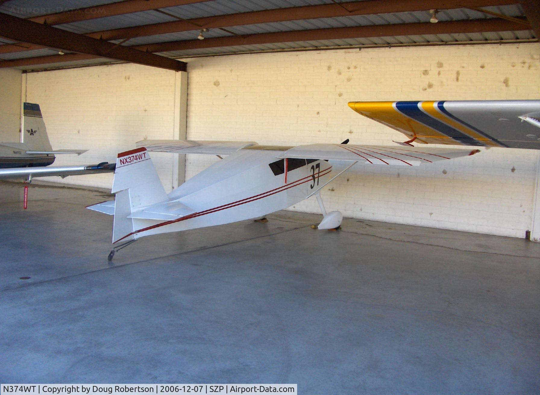 N374WT, 2003 Wittman W-10 Tailwind C/N 168, 2003 'Red' Hamilton WITTMAN TAILWIND W-10, race #37