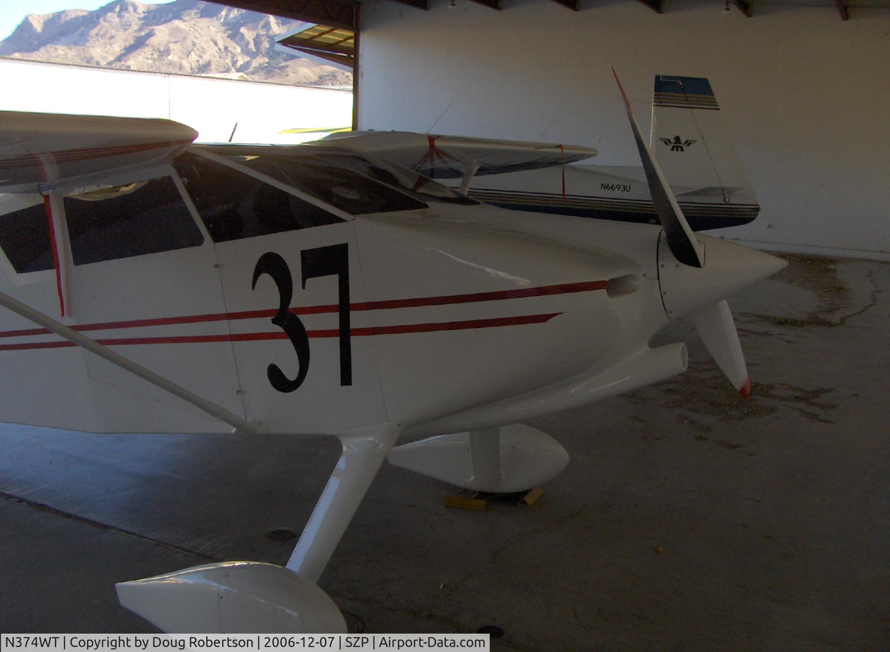 N374WT, 2003 Wittman W-10 Tailwind C/N 168, 2003 'Red' Hamilton WITTMAN TAILWIND W-10, race #37