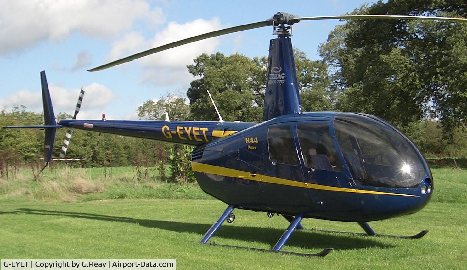 G-EYET, 1994 Robinson R44 Astro C/N 0052, Prior to export to Australia