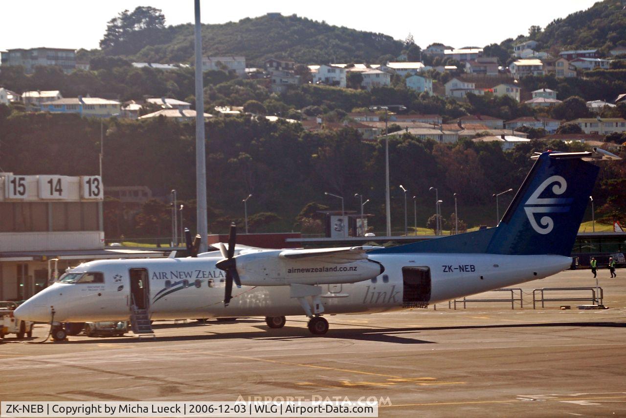 ZK-NEB, 2005 De Havilland Canada DHC-8-311 Dash 8 C/N 615, In Wellington
