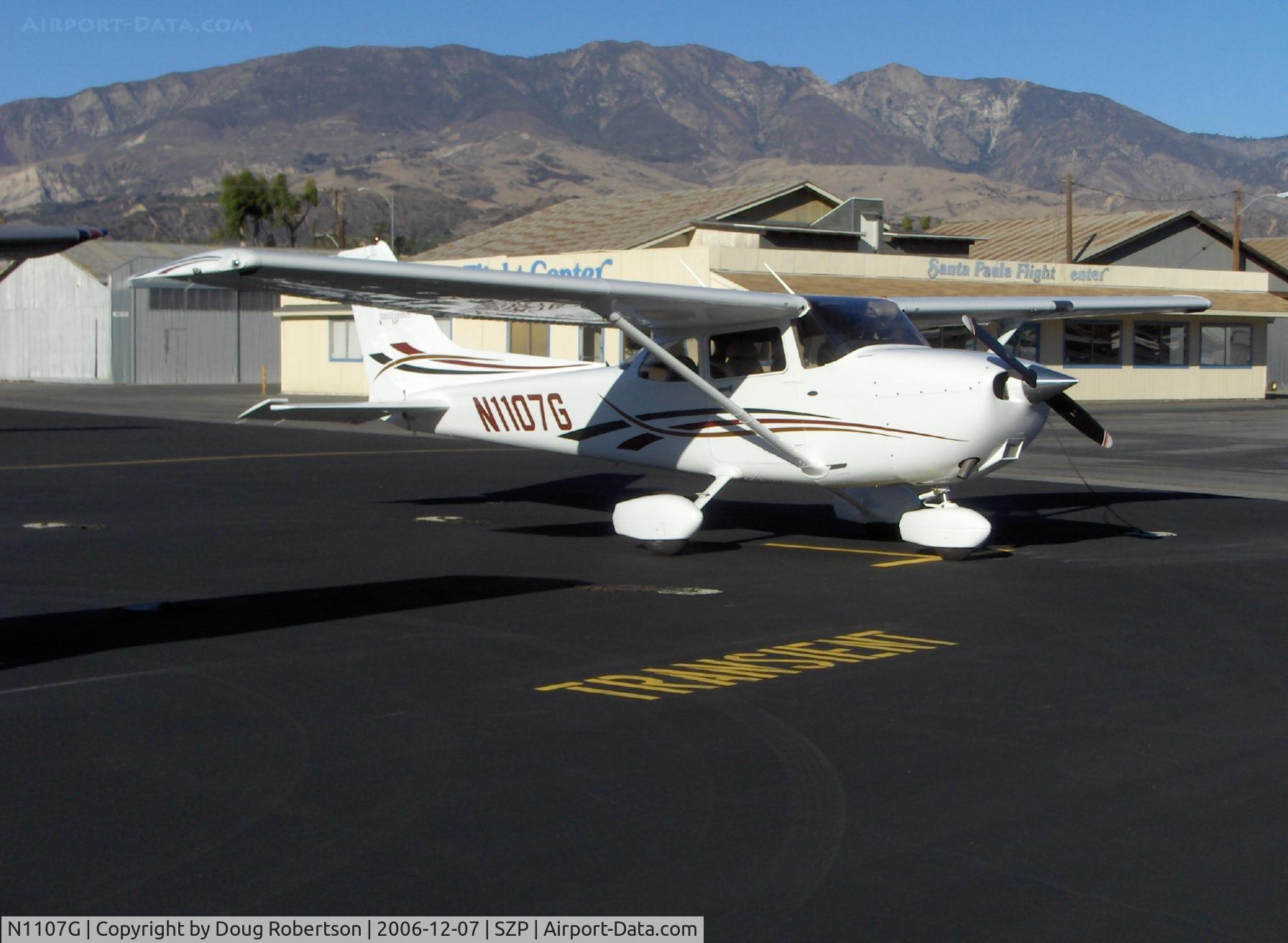 N1107G, 2006 Cessna 172S C/N 172S10303, 2006 Cessna 172S SKYHAWK SP, Lycoming IO-360-L2A