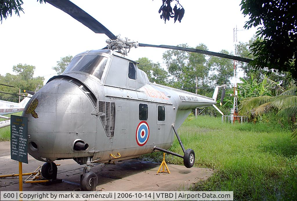 600, Sikorsky H-19A Chickasaw C/N 55-940, HELICOPTER