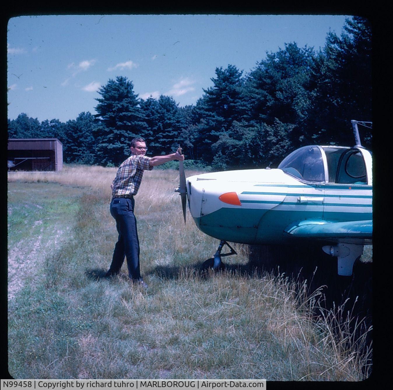 N99458, 1946 Erco 415C Ercoupe C/N 2081, owned this aircraft about 1967