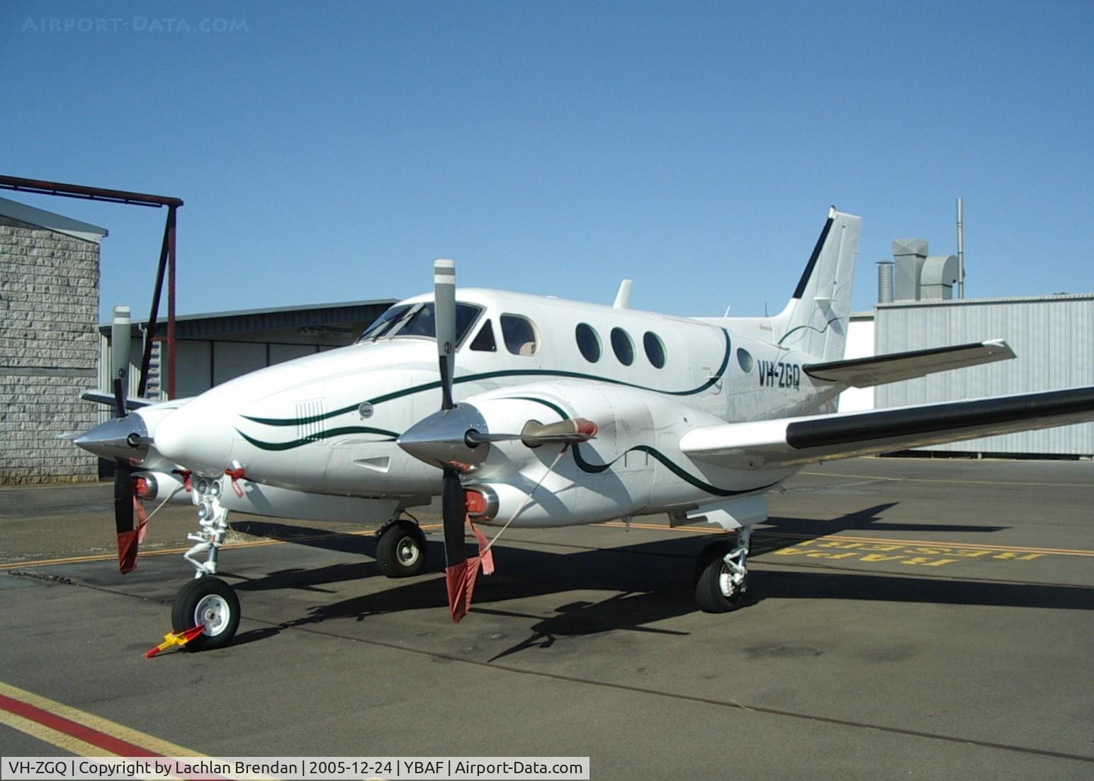 VH-ZGQ, 1993 Beech C90A King Air C/N LJ-1345, Beech C90A