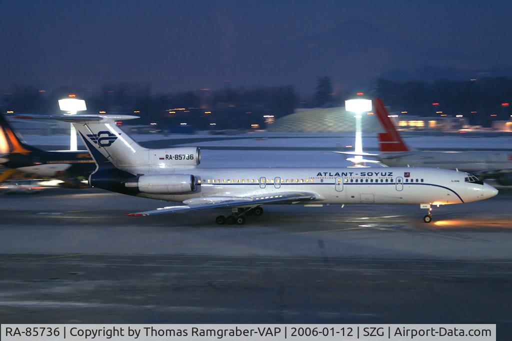 RA-85736, 1992 Tupolev Tu-154M C/N 92A918, Atlant Soyuz TU-154M