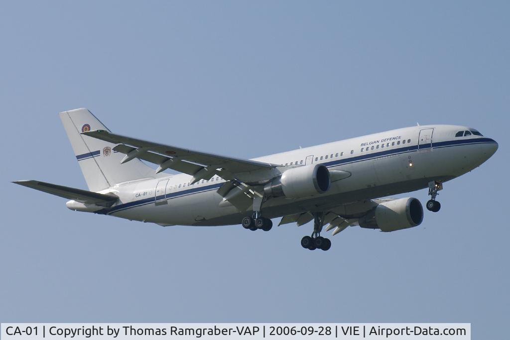 CA-01, 1985 Airbus A310-222 C/N 372, Belgian Defence A310-200