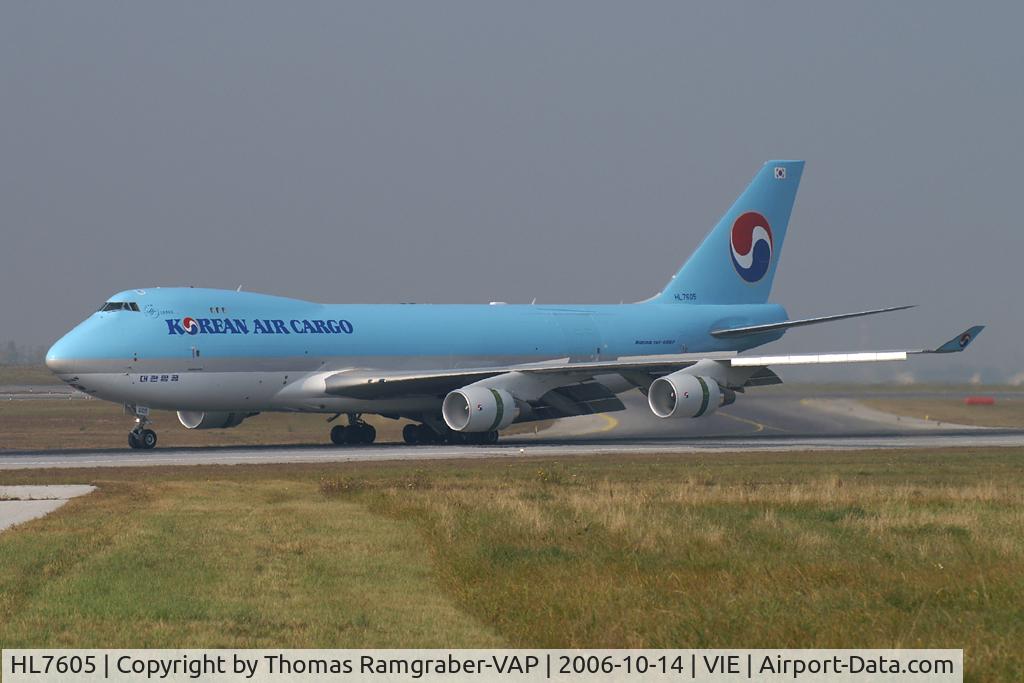 HL7605, 2006 Boeing 747-4B5ERF C/N 35526, Korean Cargo B747-400F