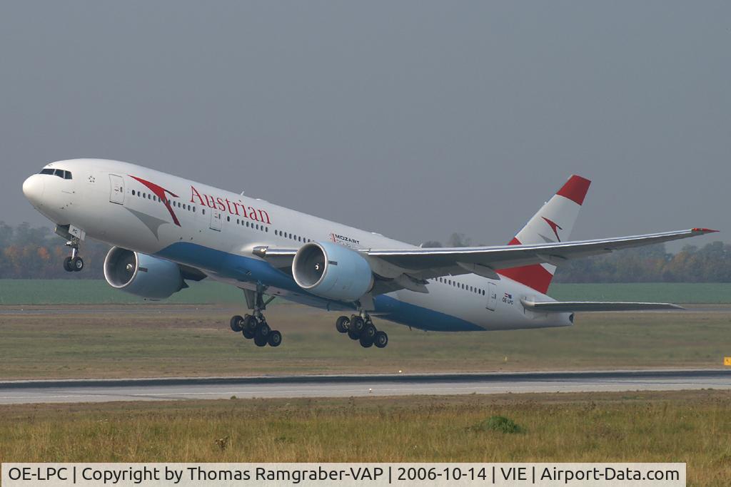 OE-LPC, 2002 Boeing 777-2Z9/ER C/N 29313, Austrian B777-200