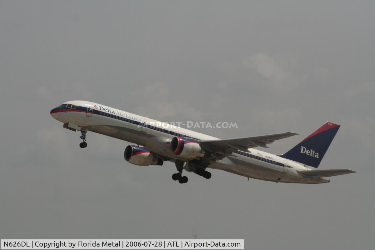 N626DL, 1987 Boeing 757-232 C/N 22916, Delta