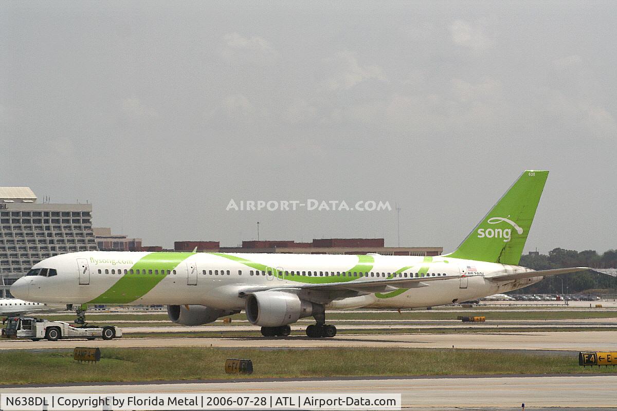 N638DL, 1988 Boeing 757-232 C/N 23761, Song