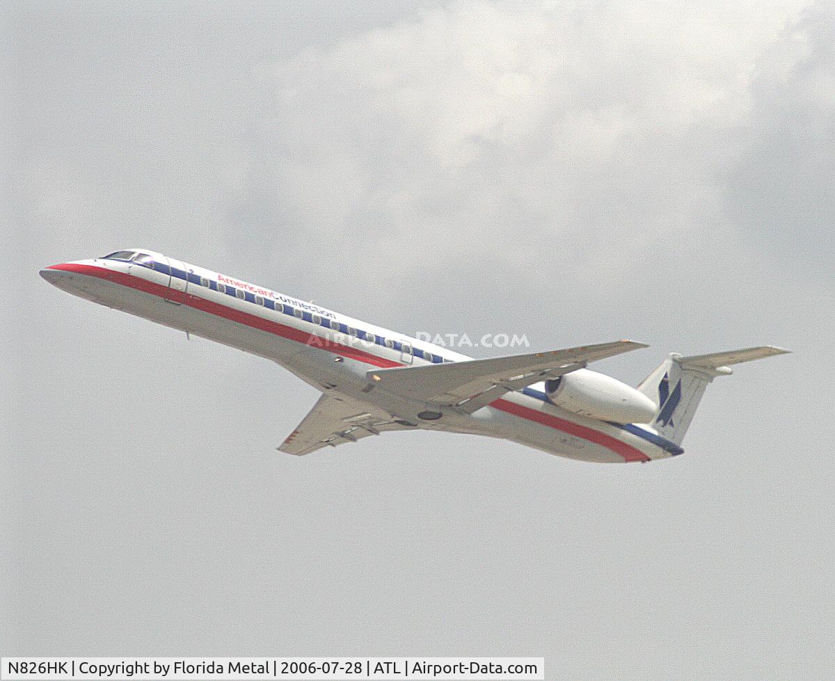N826HK, 1997 Embraer EMB-145EP (ERJ-145EP) C/N 145016, American Eagle