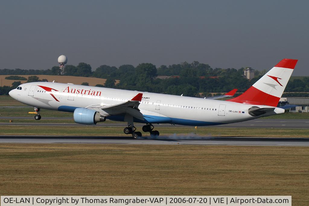 OE-LAN, 1997 Airbus A330-223 C/N 195, Austrian A330-200
