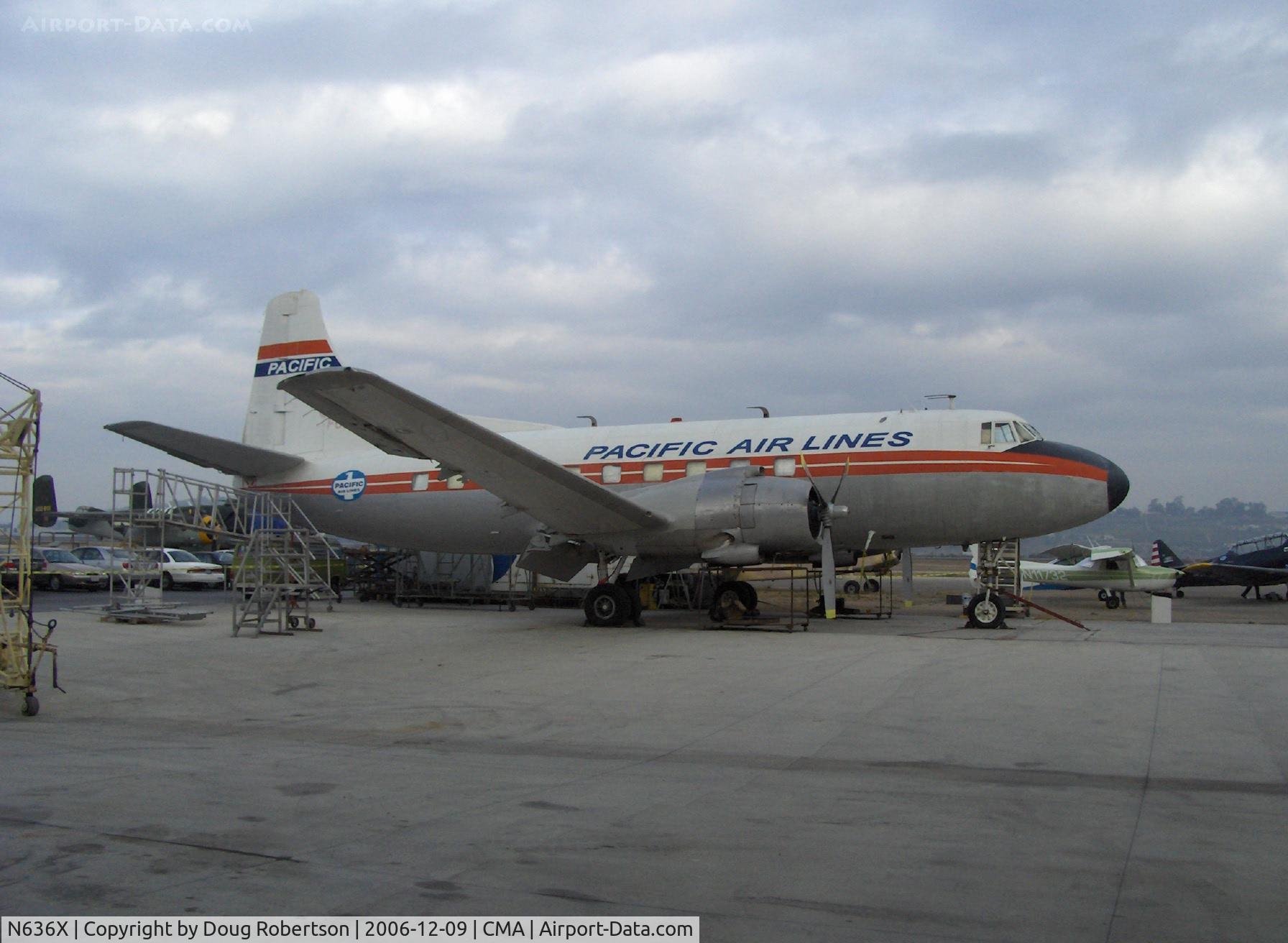 N636X, 1952 Martin 404 C/N 14135, 1952 Martin 4-0-4, two P&W R-2800-CB16 Double Wasp 2,400 Hp, in livery of Pacific Airlines
