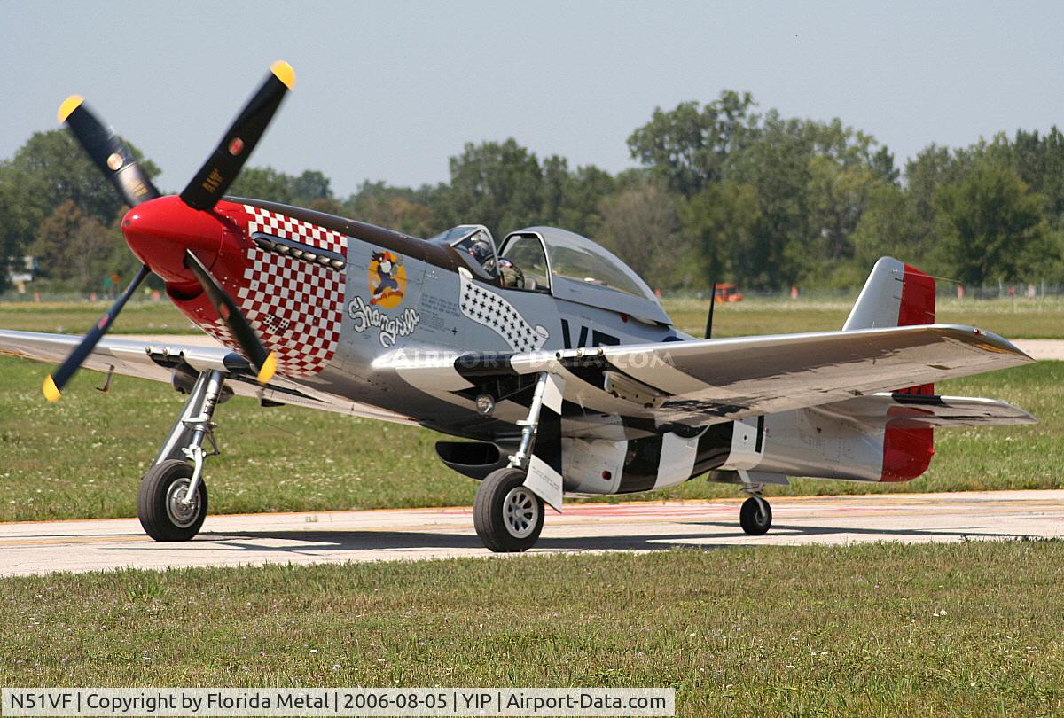 N51VF, 1945 North American F-51D Mustang C/N 45-11553, P-51 Mustang