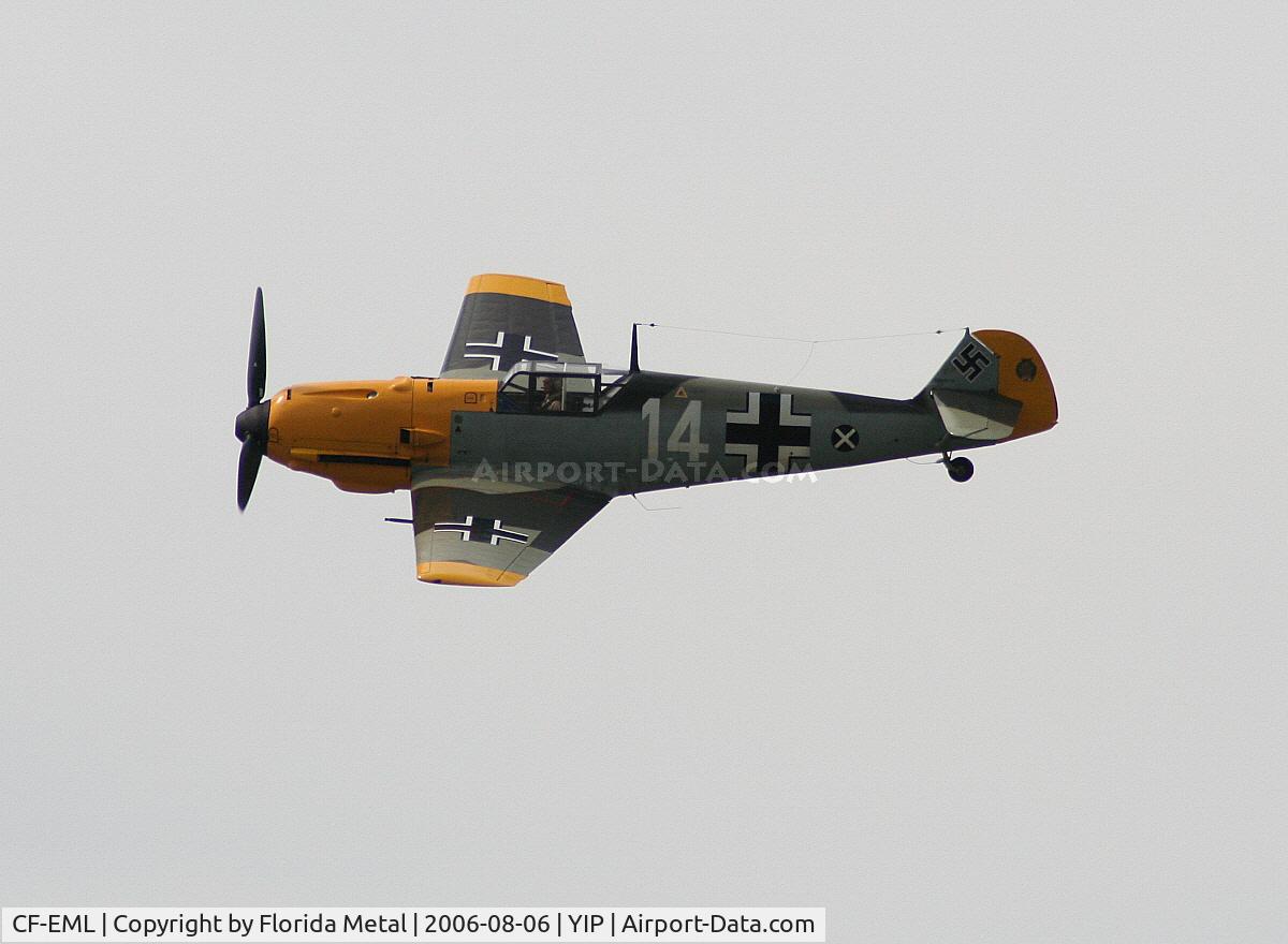 CF-EML, 1939 Messerschmitt Bf-109E-4 C/N 3579, ME-109