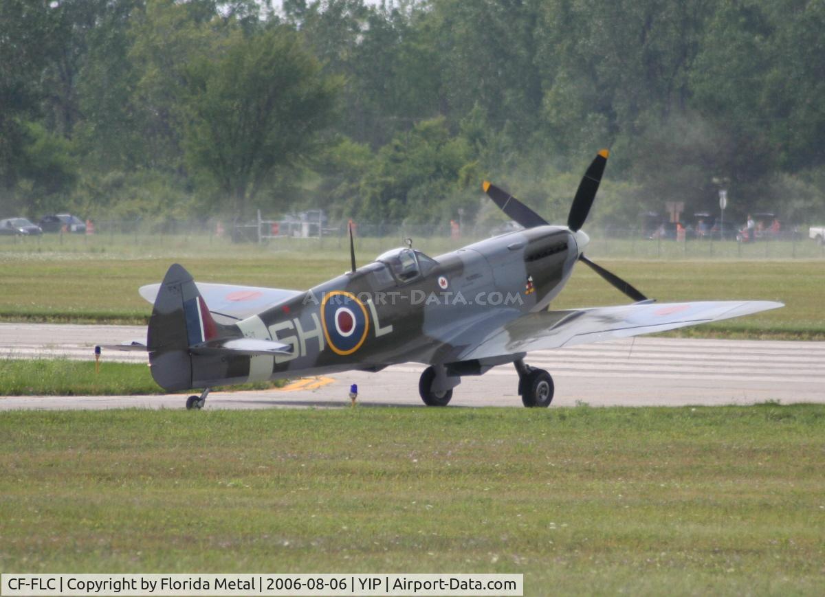 CF-FLC, 1942 Supermarine 361 Spitfire LF.IXc C/N CBAF.IX.8185, Spitfire