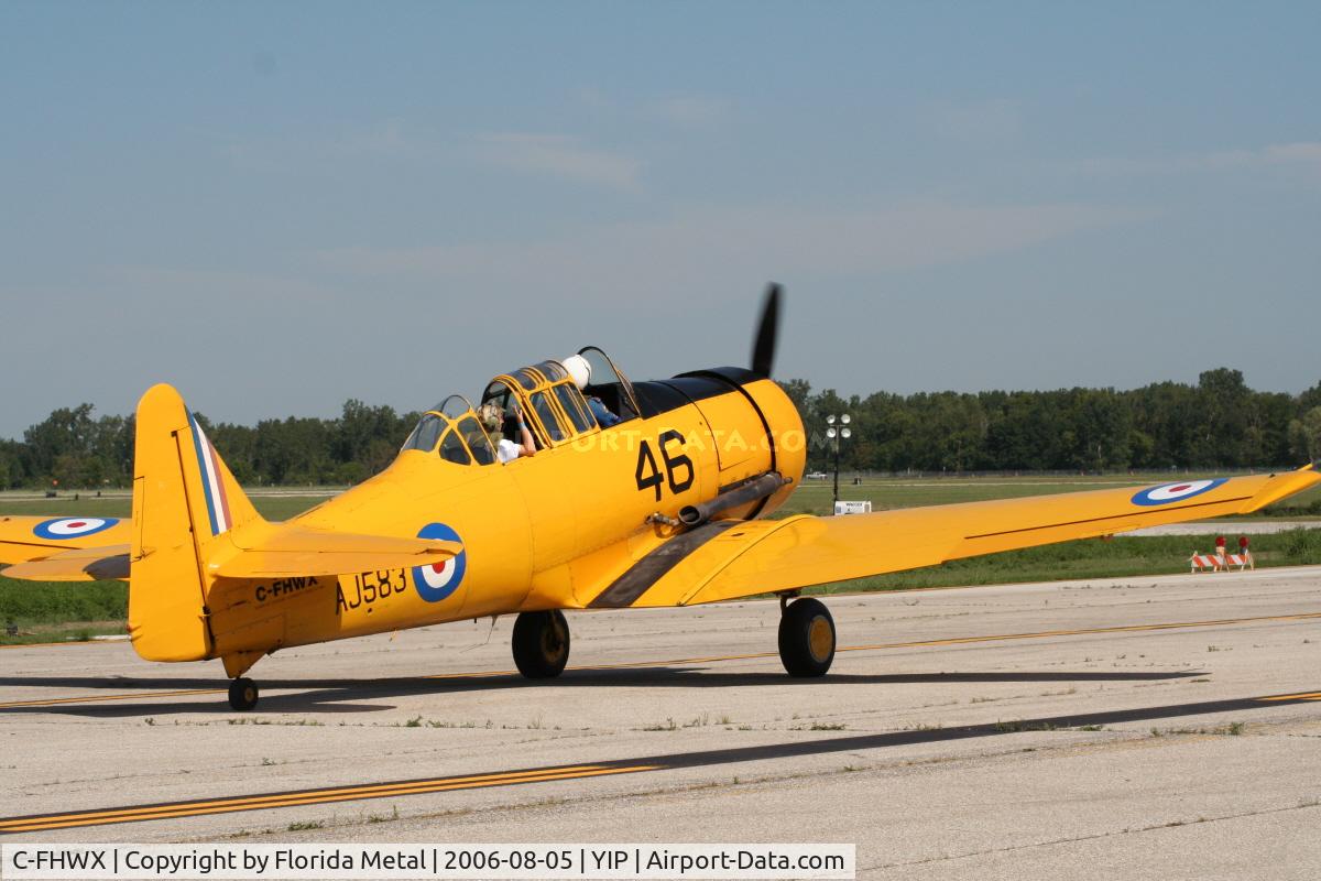 C-FHWX, 1941 Noorduyn AT-16 Harvard II C/N 76-3553, Harvard