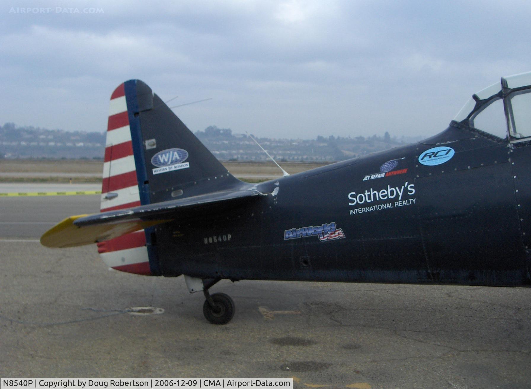 N8540P, 1942 North American AT-6D Texan C/N 42-81646-1, 1942 North American AT-6D TEXAN, Jason Air Racing's 'Miss Universe's sponsors, P&W R-1340 600 Hp