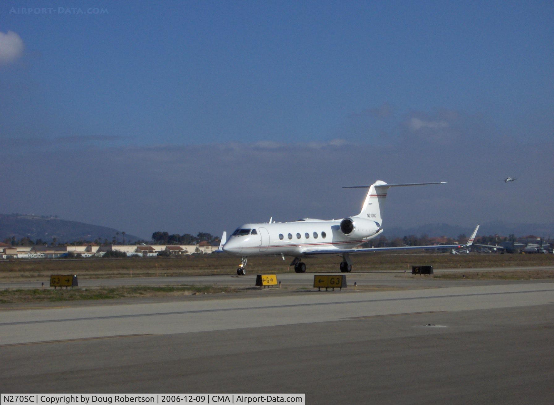 N270SC, 1993 Gulfstream Aerospace G-IV C/N 1229, 1993 Gulfstream Aerospace G IV, two Rolls Royce Tay Mk 611-8 13,850 lb st  turbofans, taxi