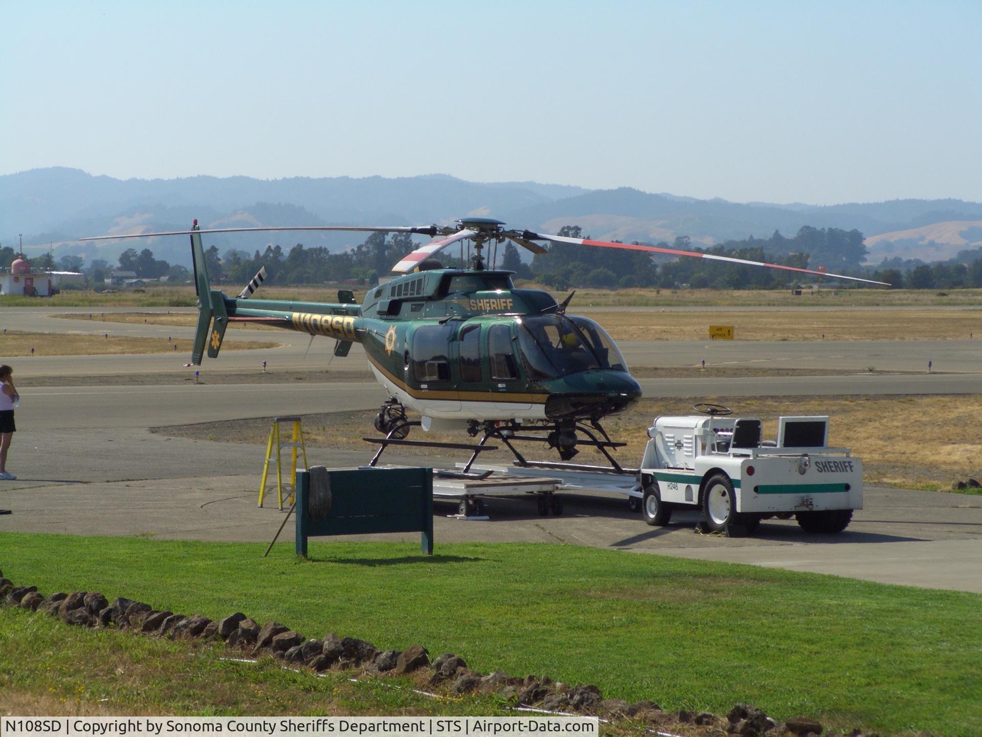 N108SD, 1996 Bell 407 C/N 53075, Henry-1 Sheriffs Aircraft