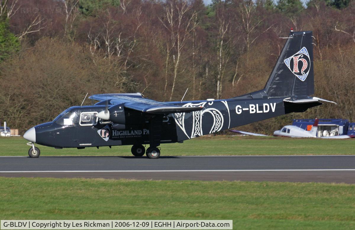 G-BLDV, 1984 Pilatus Britten-Norman BN-2B-26 Islander C/N 2179, B&N Islander