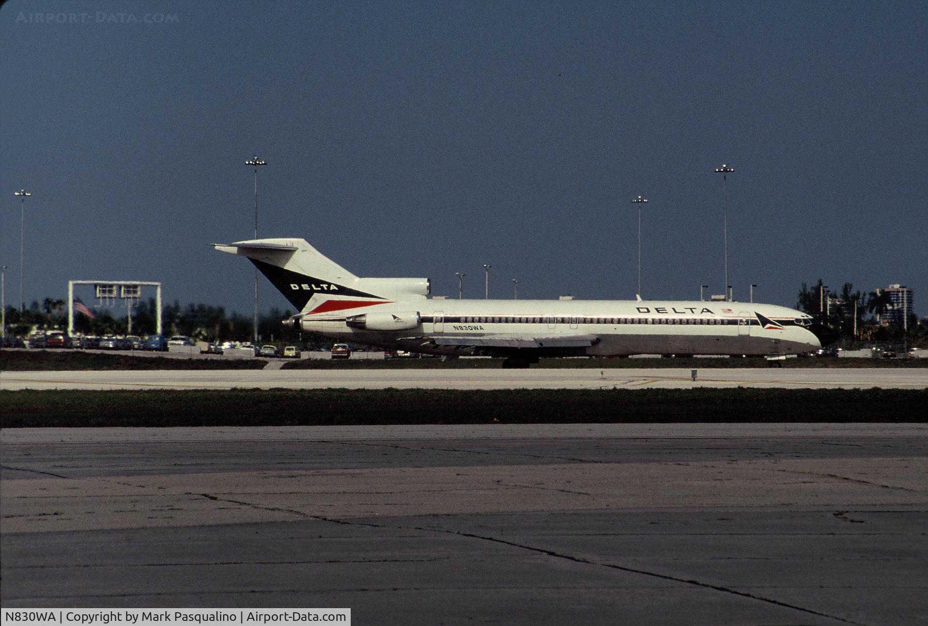 N830WA, 1978 Boeing 727-247 C/N 21482, Boeing 727-200