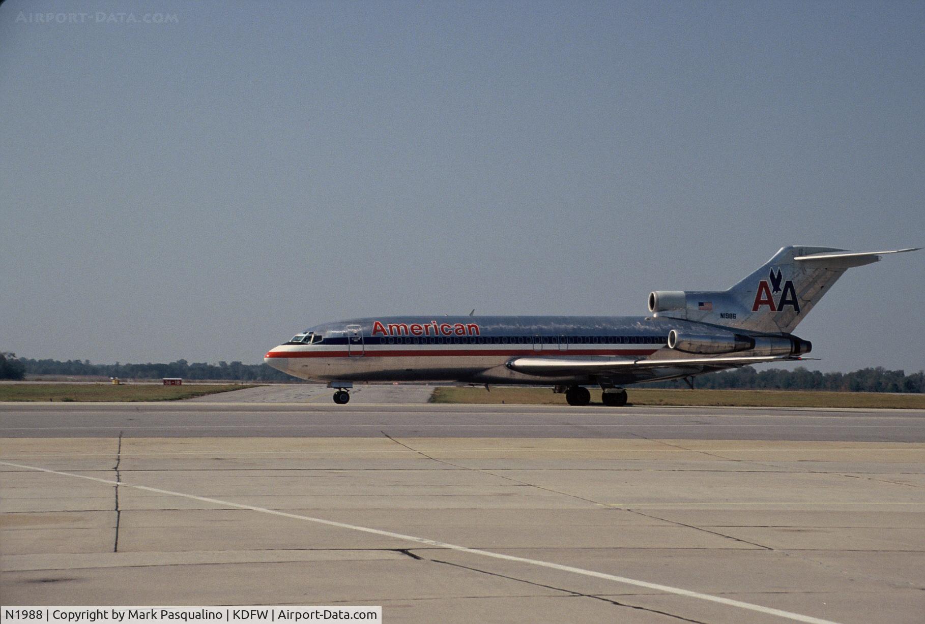 N1988, Boeing 727-23 C/N 18444, Boeing 727-100